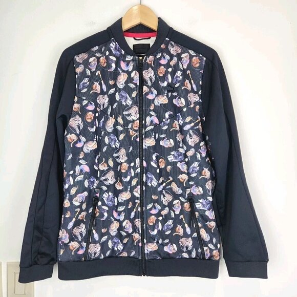 PUMA x House Of Hackney Track Jacket Womens XL Wildlife Empire Midnight Print - Picture 1 of 12